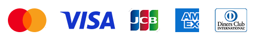 VISA／MASTER／JCB／AMEX